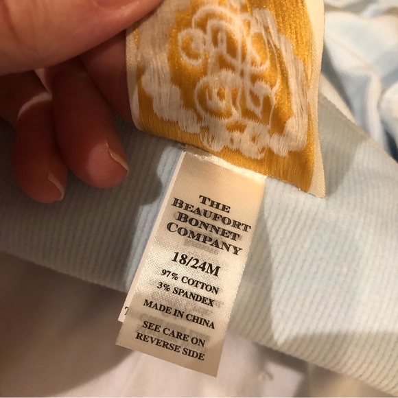 NEW Bingham Bubble Set from The Beaufort Bonnet Company Size 18-24 Months - Picture 9 of 15